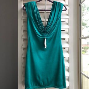 Ted Baker Wilbur High Shine Cowl Neck Dress